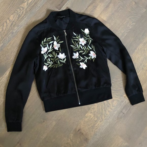 Supply & Demand Cipon Embroidered Bomber Jacket Size XS - Picture 4 of 12